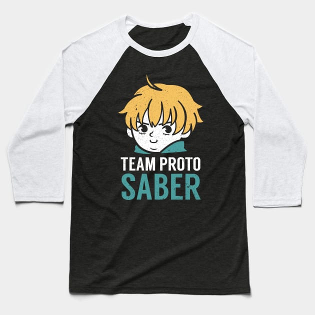 Team Proto Saber Baseball T-Shirt by merch.x.wear